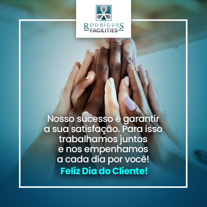 Feliz dia do Cliente!