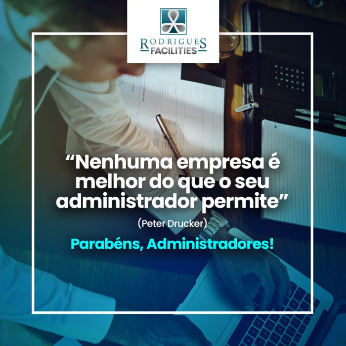 Parabéns, Administradores!