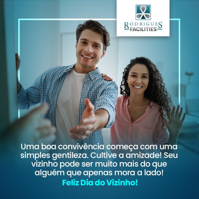 Feliz Dia do Vizinho!