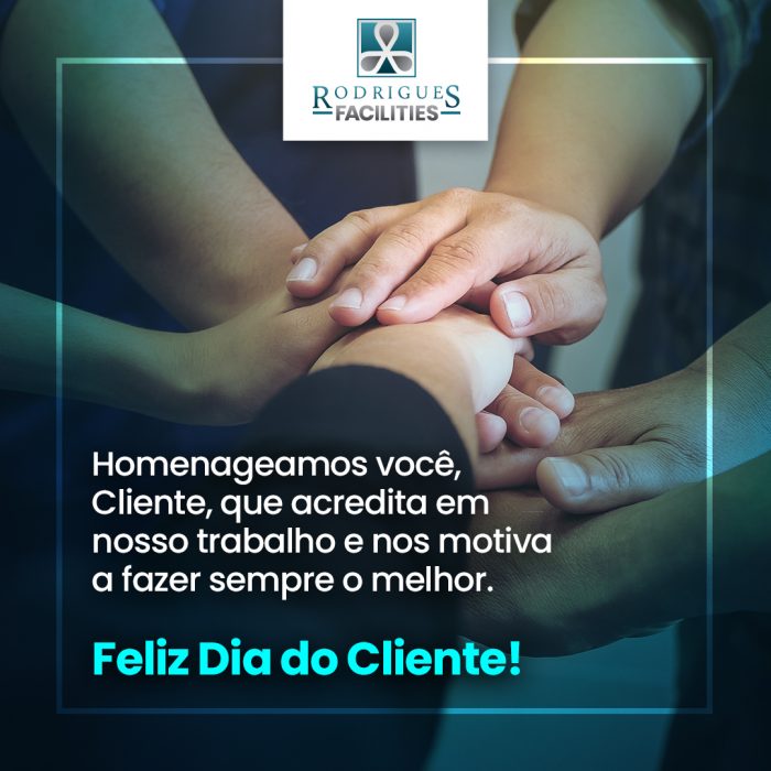 Feliz dia do Cliente!